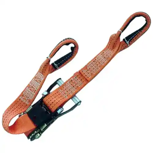 2" Ratchet Tie Down with Sewn Loop on Both Ends
