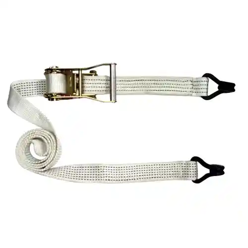 2" Ratchet Tie Down with Double J Hooks