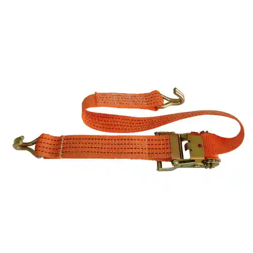 2" Ratchet Tie Down with Double J Hooks