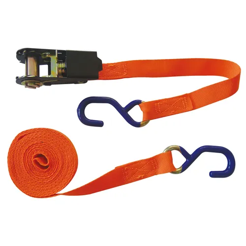 1" Ratchet Tie Down w/2PS S Hooks