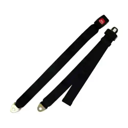 2 Points Non-Retractable Seat Belt