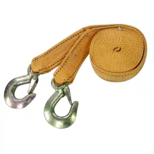 1.5" Tow Strap with Forged Hooks