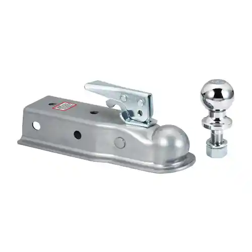 Trailer Jack & Winch, Ball 1.78", Tongue 2"